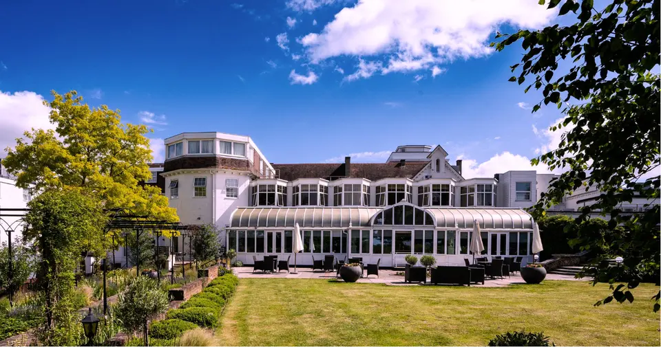 The Bromley Court Hotel, from the garden